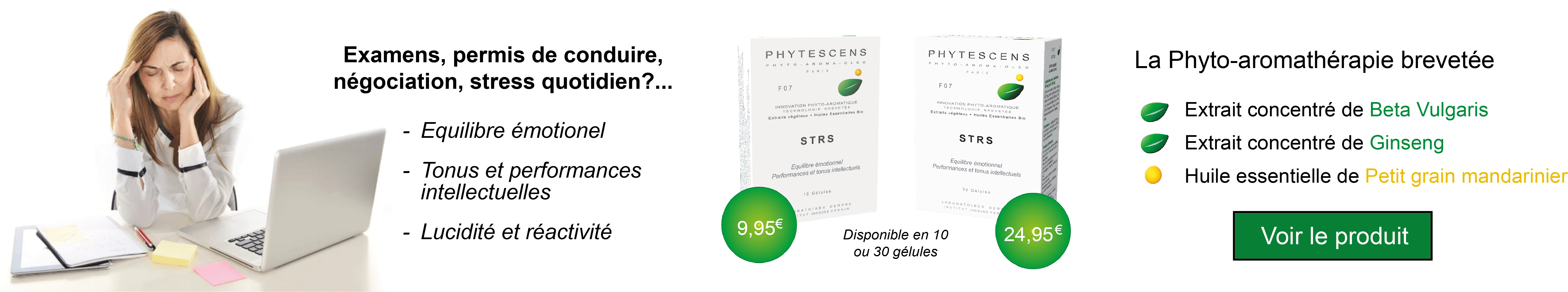 Equilibre émotionnel, performances et tonus intellectuels